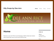 Tablet Screenshot of deeannrice.com